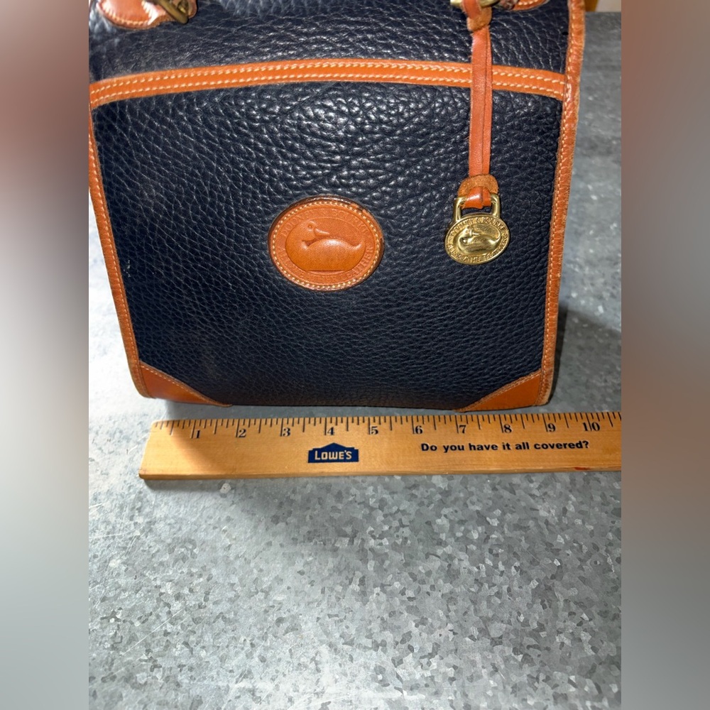 Vintage DOONEY AND BOURKE top handle leather bag - Picture 6 of 9